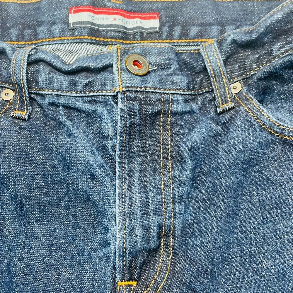 Tommy Hilfiger Straight Jeans Men 36x30 Blue Denim Pants